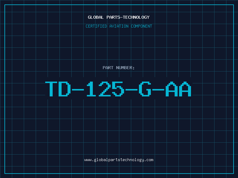 Aviation Part TD-125-G-AA