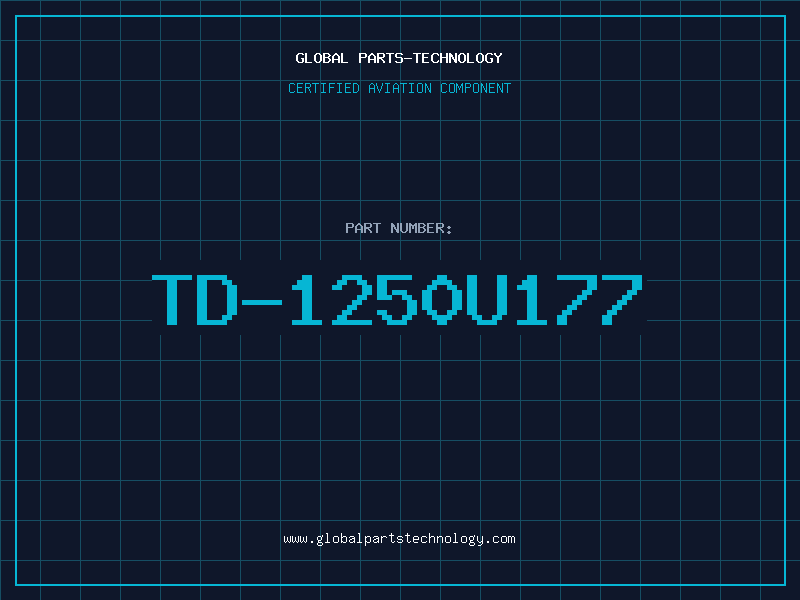 Aviation Part TD-1250U177