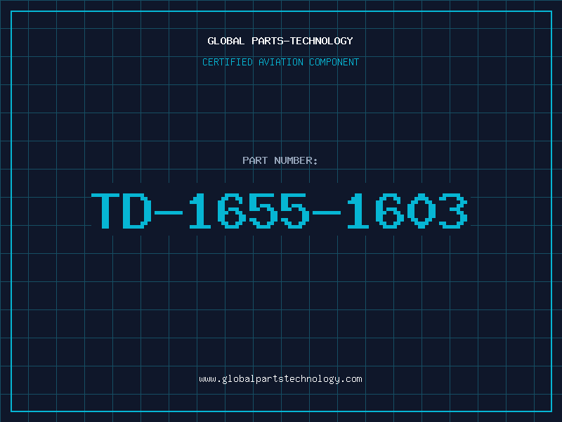 Aviation Part TD-1655-1603