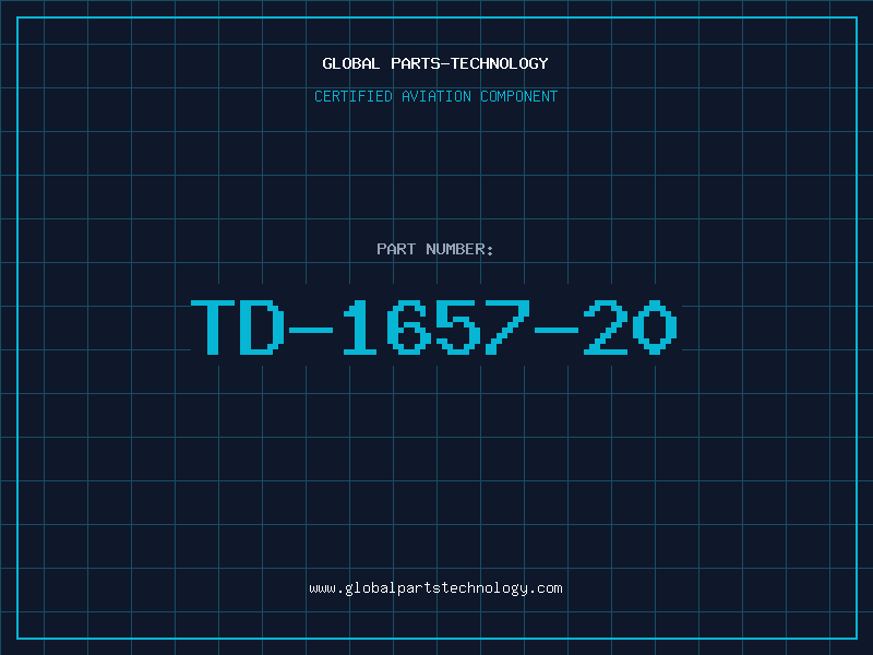 Aviation Part TD-1657-20