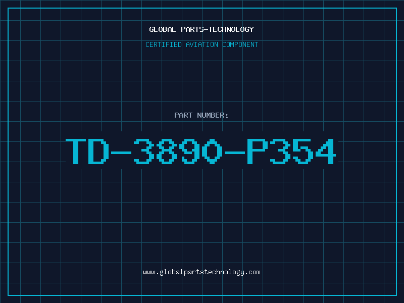 Aviation Part TD-3890-P354