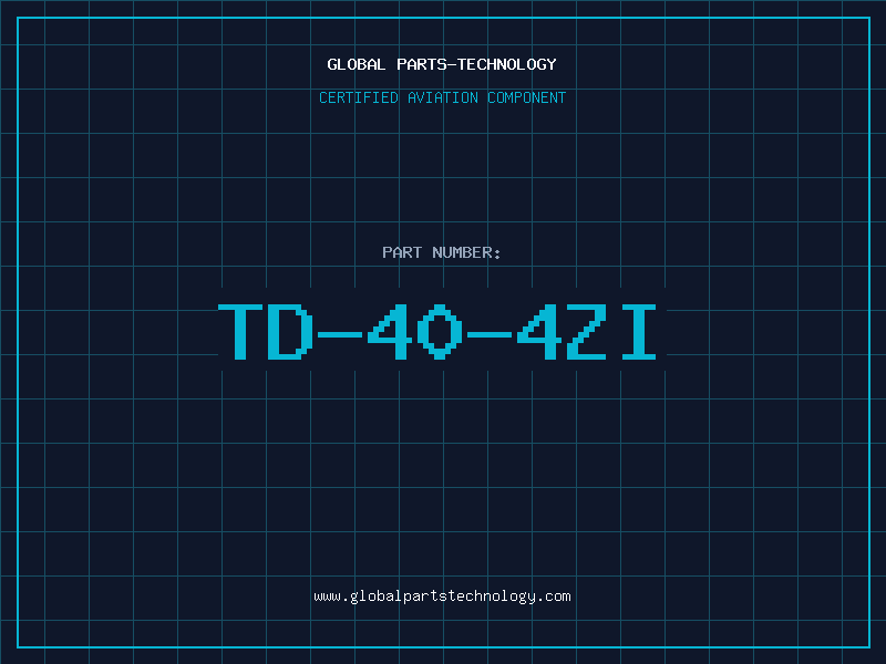 Aviation Part TD-40-4ZI