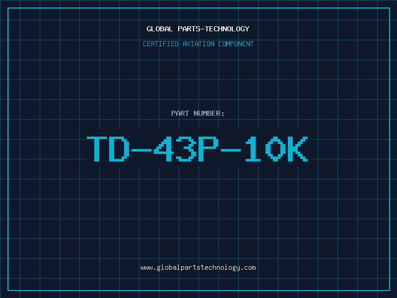 Aviation Part TD-43P-10K