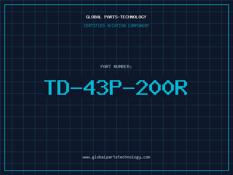 Aviation Part TD-43P-200R