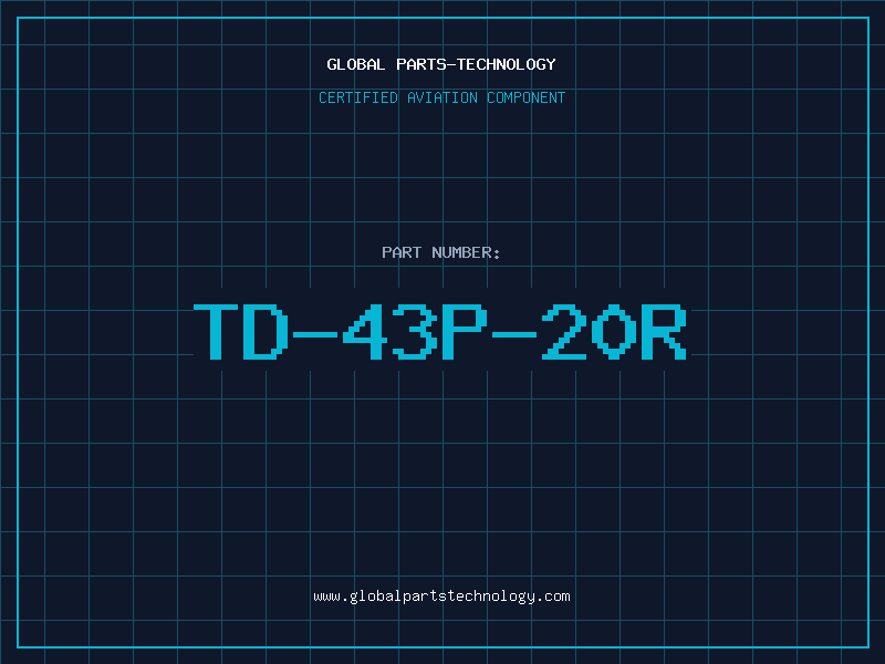 Aviation Part TD-43P-20R