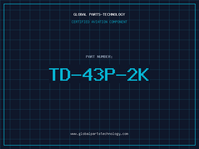Aviation Part TD-43P-2K