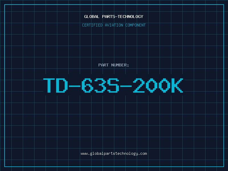 Aviation Part TD-63S-200K