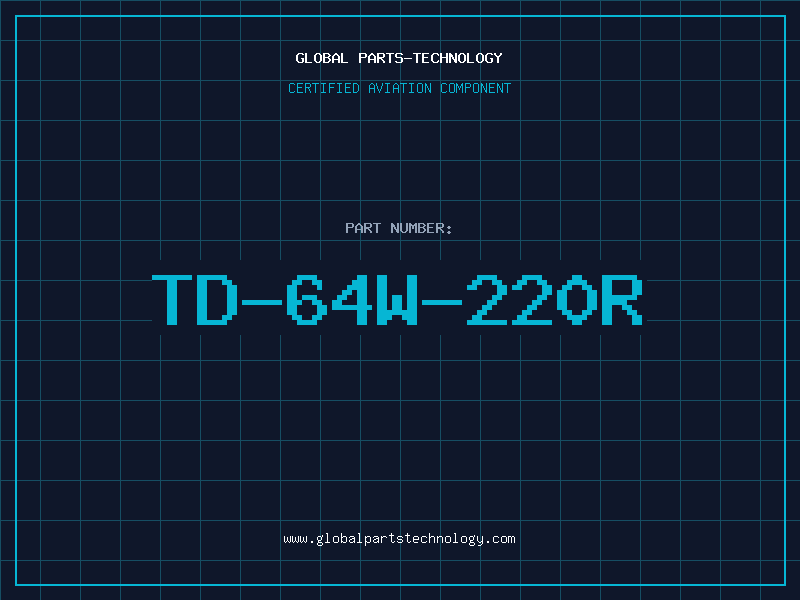 Aviation Part TD-64W-220R