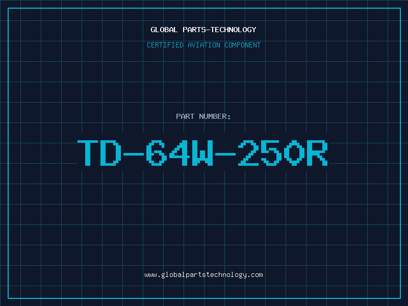 Aviation Part TD-64W-250R