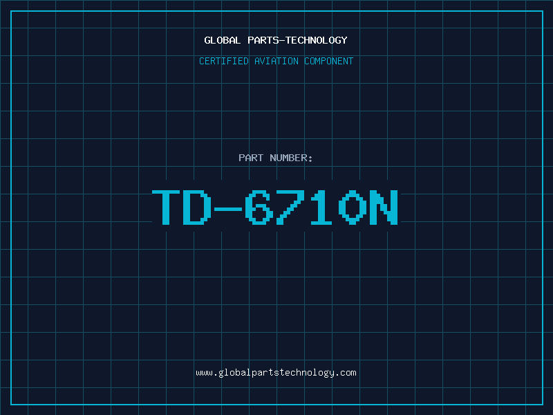 Aviation Part TD-6710N