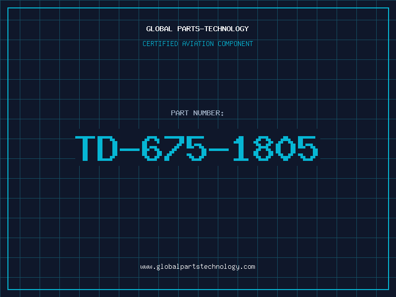 Aviation Part TD-675-1805