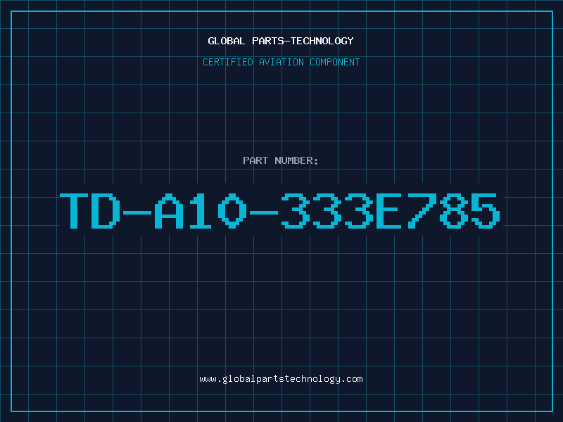 Aviation Part TD-A10-333E785