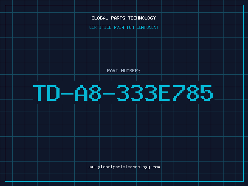 Aviation Part TD-A8-333E785