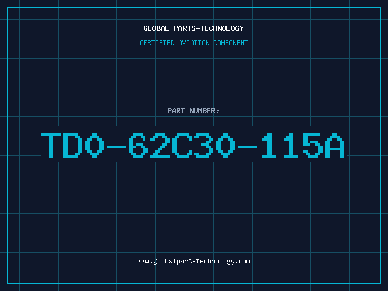 Aviation Part TD0-62C30-115A