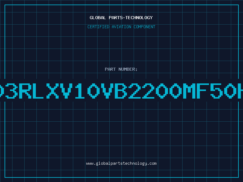 Aviation Part TD03RLXV10VB2200MF50H18