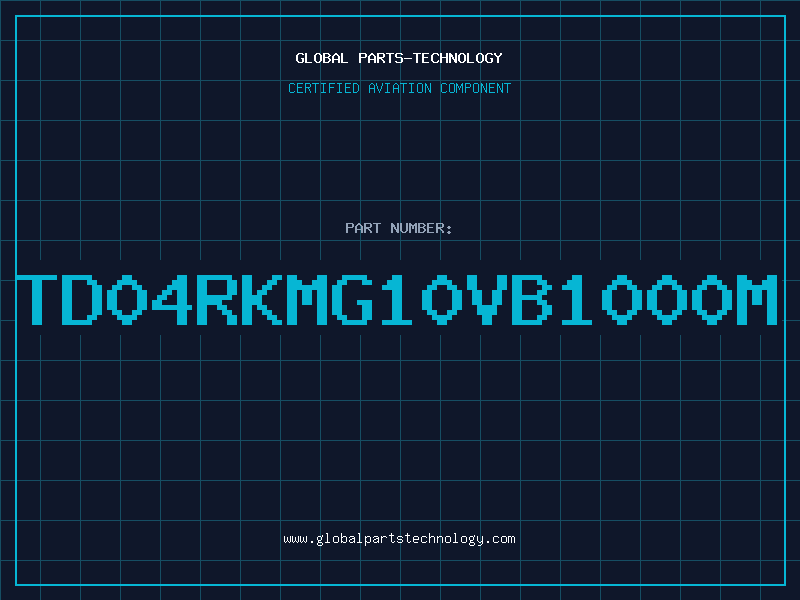 Aviation Part TD04RKMG10VB1000M