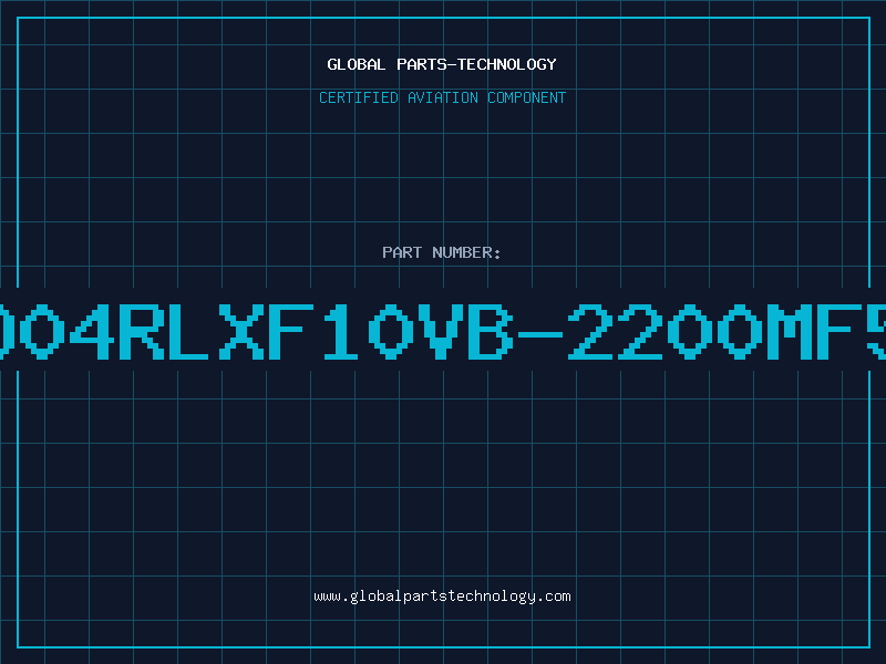Aviation Part TD04RLXF10VB-2200MF50