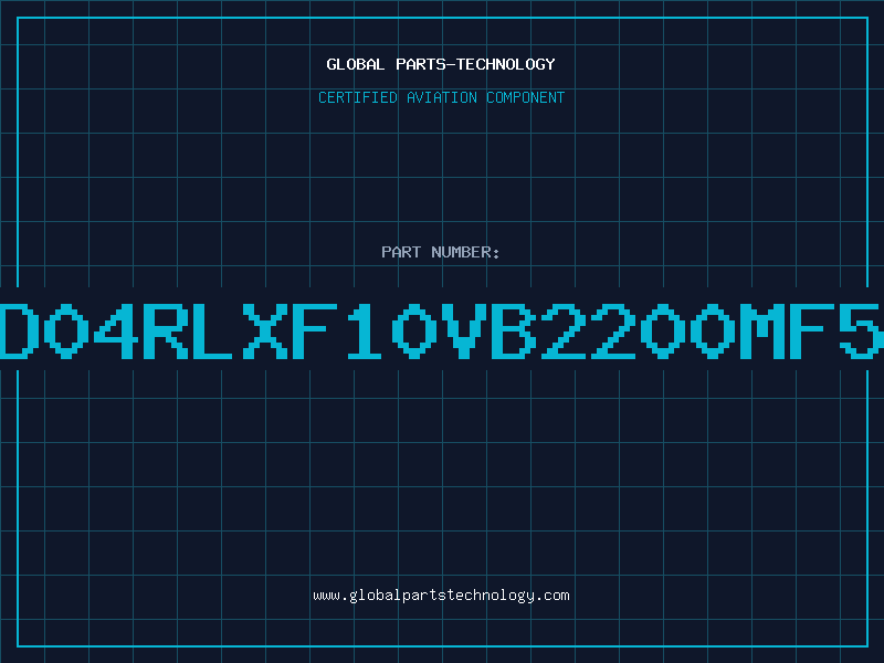 Aviation Part TD04RLXF10VB2200MF50
