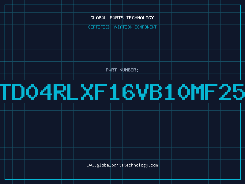 Aviation Part TD04RLXF16VB10MF25