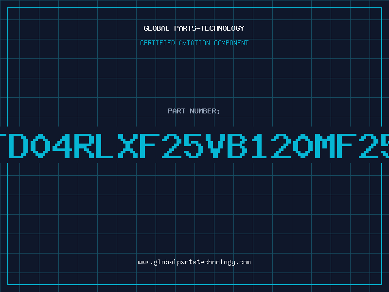 Aviation Part TD04RLXF25VB120MF25