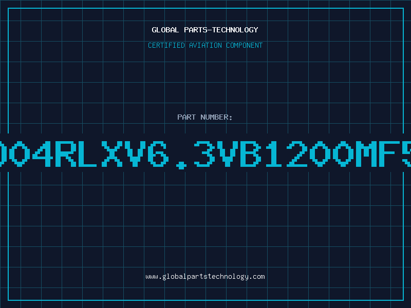Aviation Part TD04RLXV6.3VB1200MF50