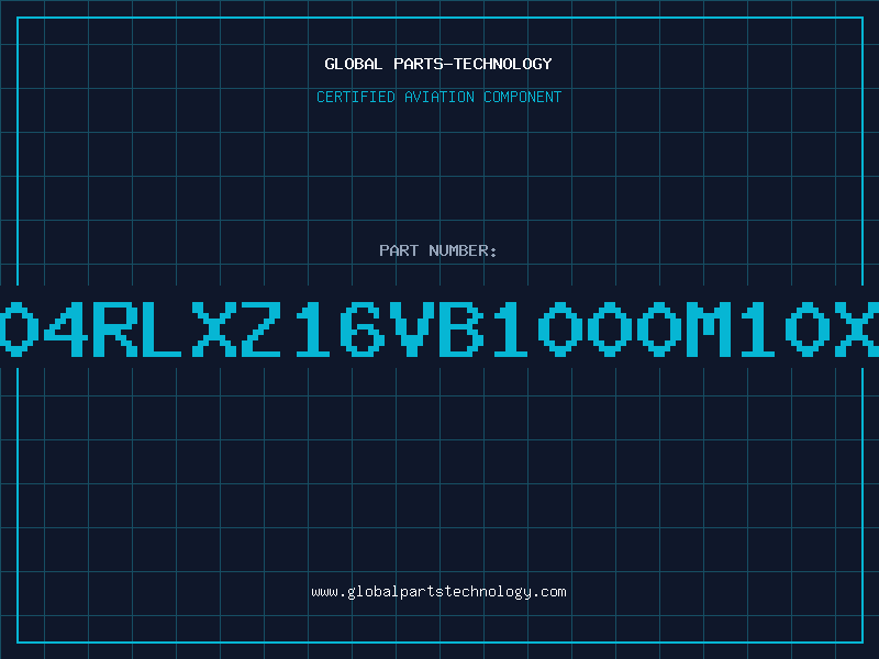 Aviation Part TD04RLXZ16VB1000M10X20