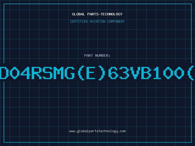 Aviation Part TD04RSMG(E)63VB100(M