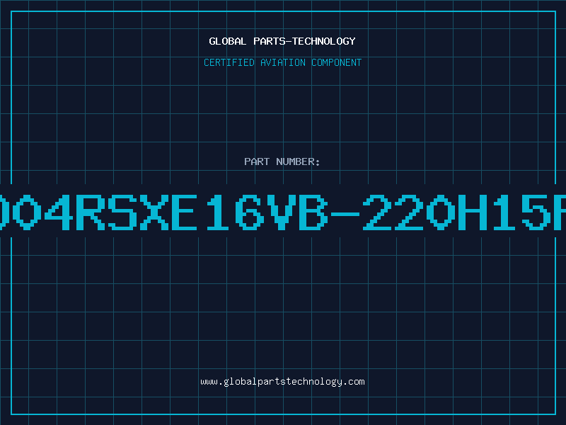 Aviation Part TD04RSXE16VB-220H15F3