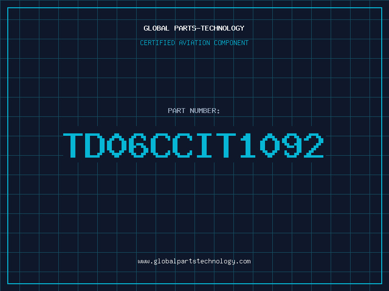 Aviation Part TD06CCIT1092