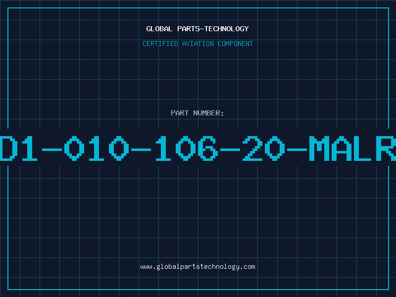 Aviation Part TD1-010-106-20-MALRY