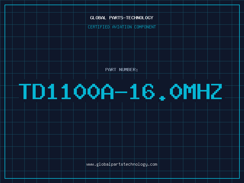 Aviation Part TD1100A-16.0MHZ