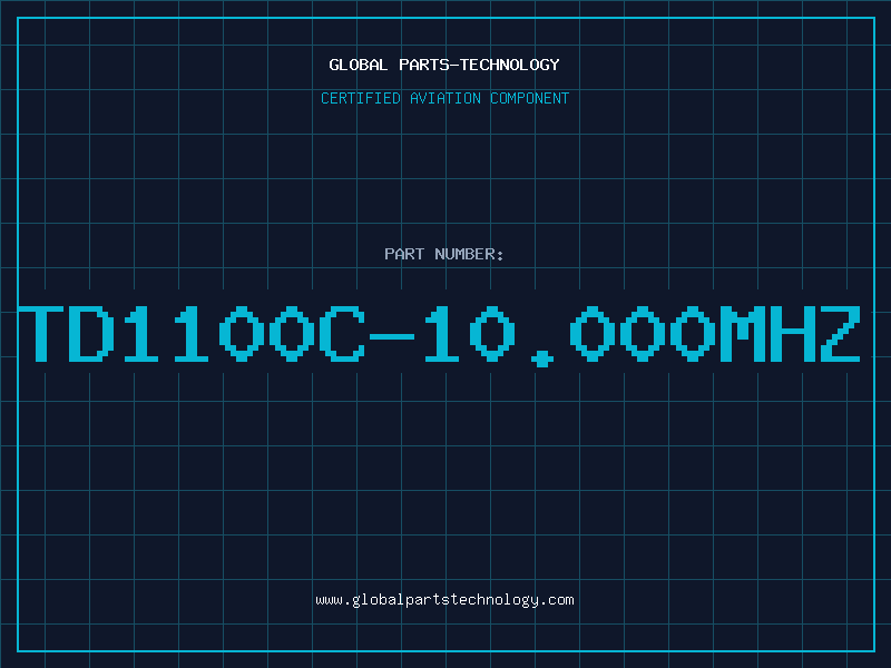 Aviation Part TD1100C-10.000MHZ