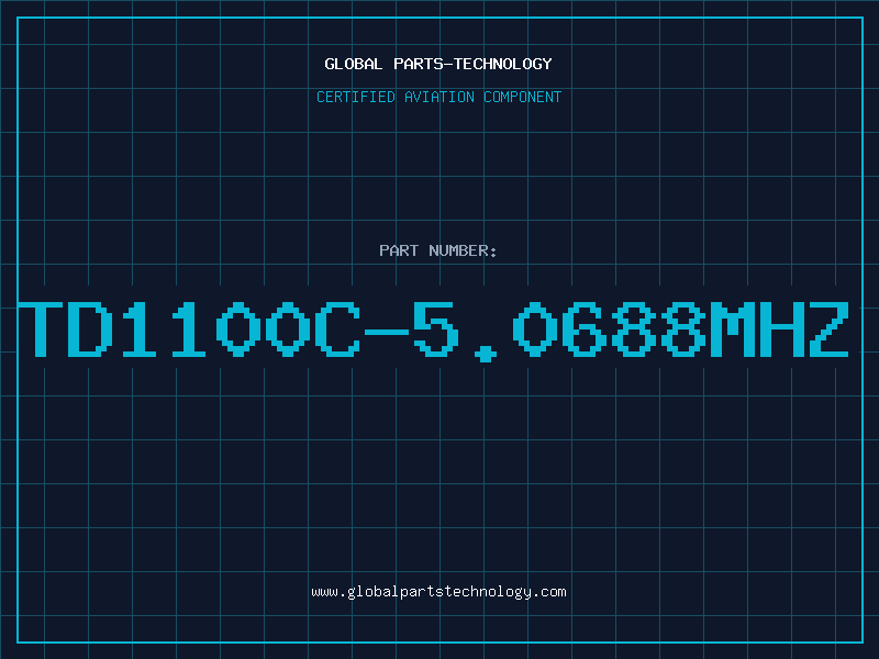 Aviation Part TD1100C-5.0688MHZ
