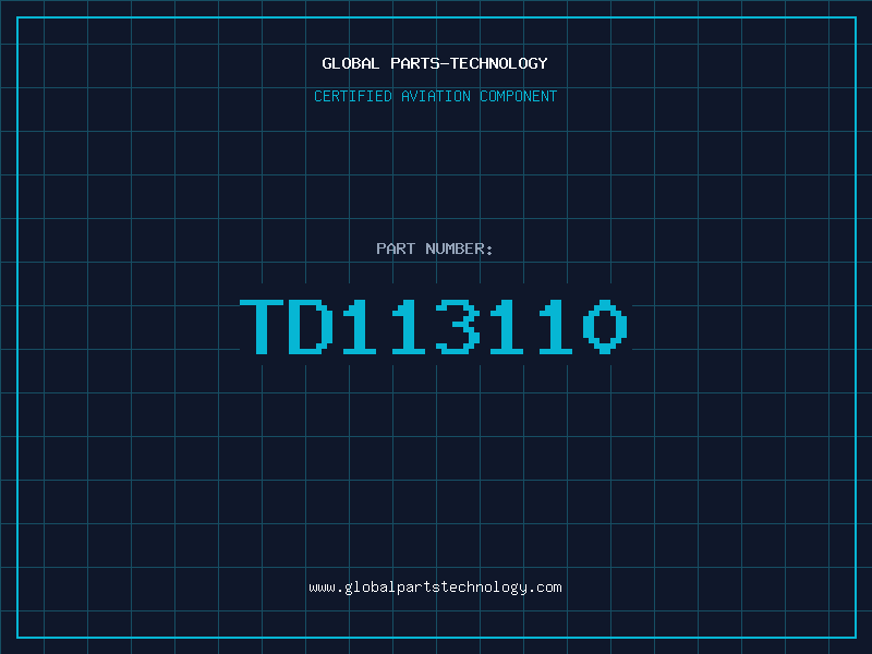 Aviation Part TD113110