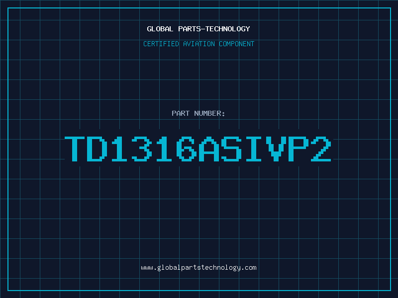Aviation Part TD1316ASIVP2