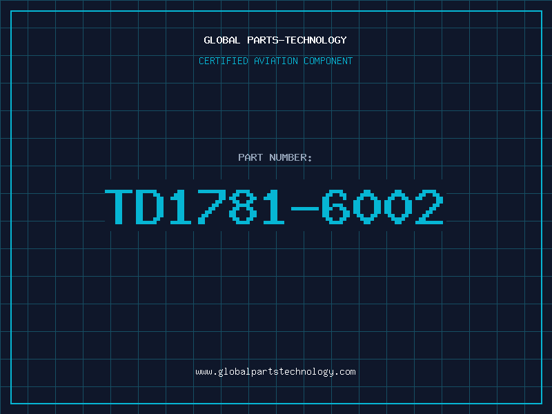 Aviation Part TD1781-6002