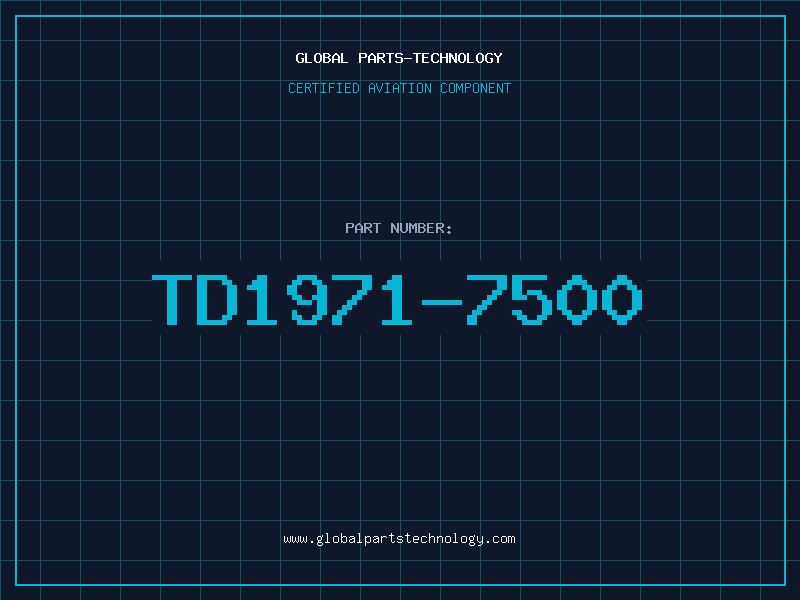 Aviation Part TD1971-7500