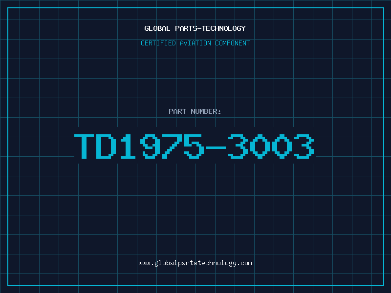 Aviation Part TD1975-3003