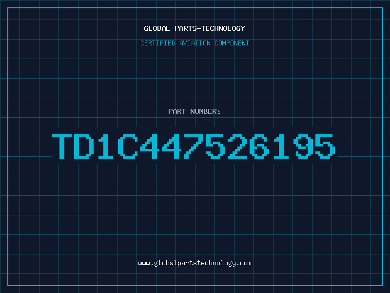 Aviation Part TD1C447526195