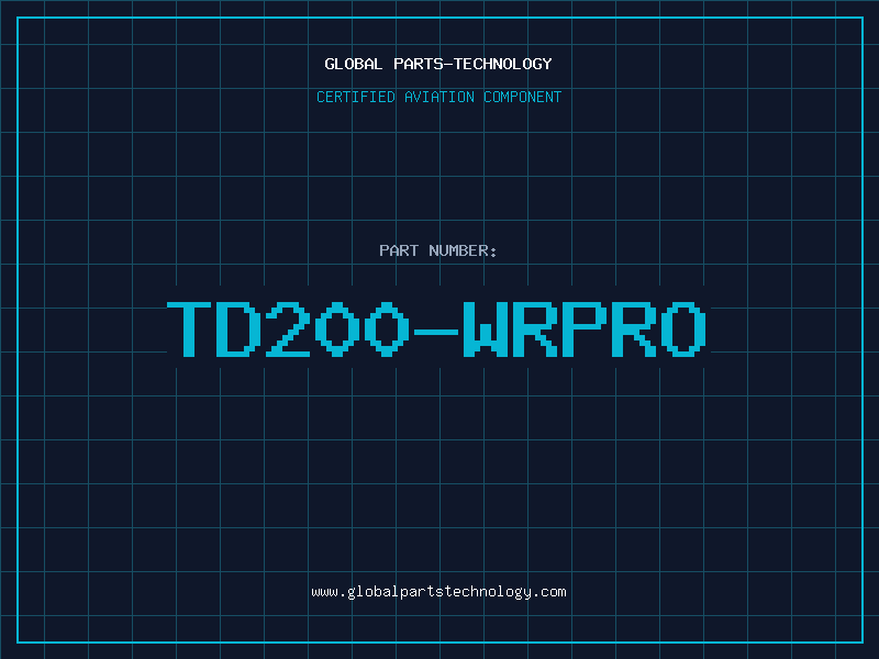 Aviation Part TD200-WRPRO
