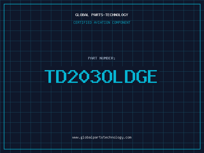 Aviation Part TD203OLDGE