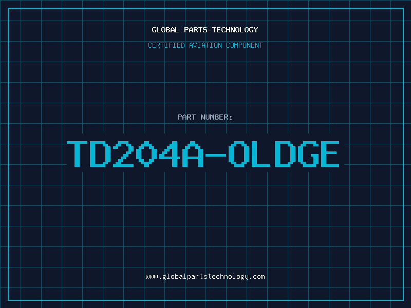 Aviation Part TD204A-OLDGE