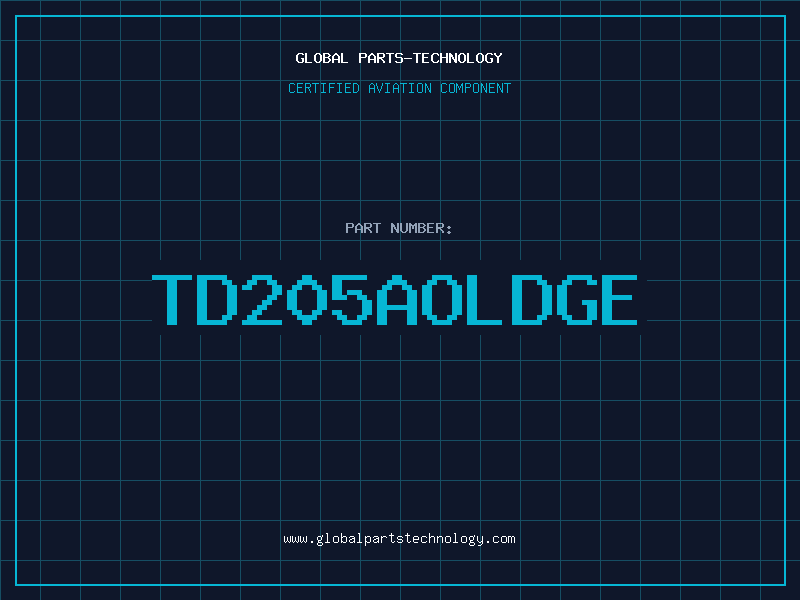 Aviation Part TD205AOLDGE