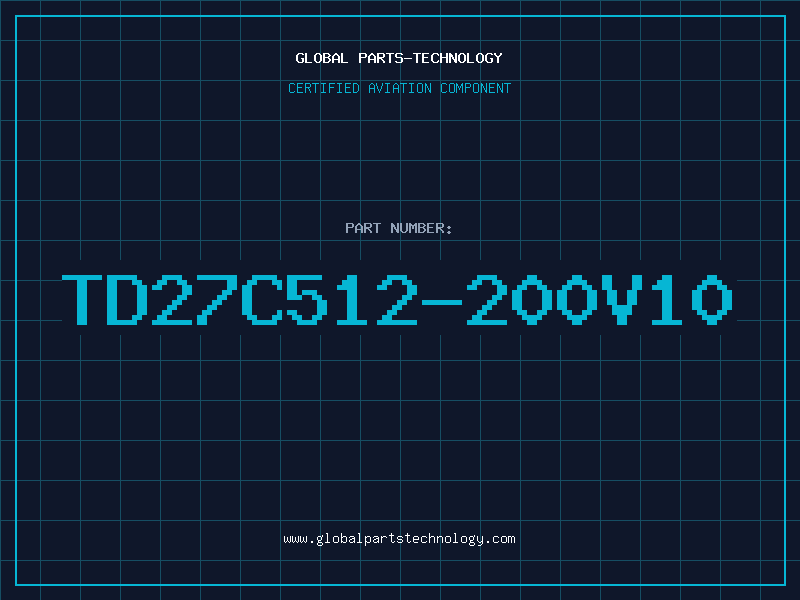 Aviation Part TD27C512-200V10