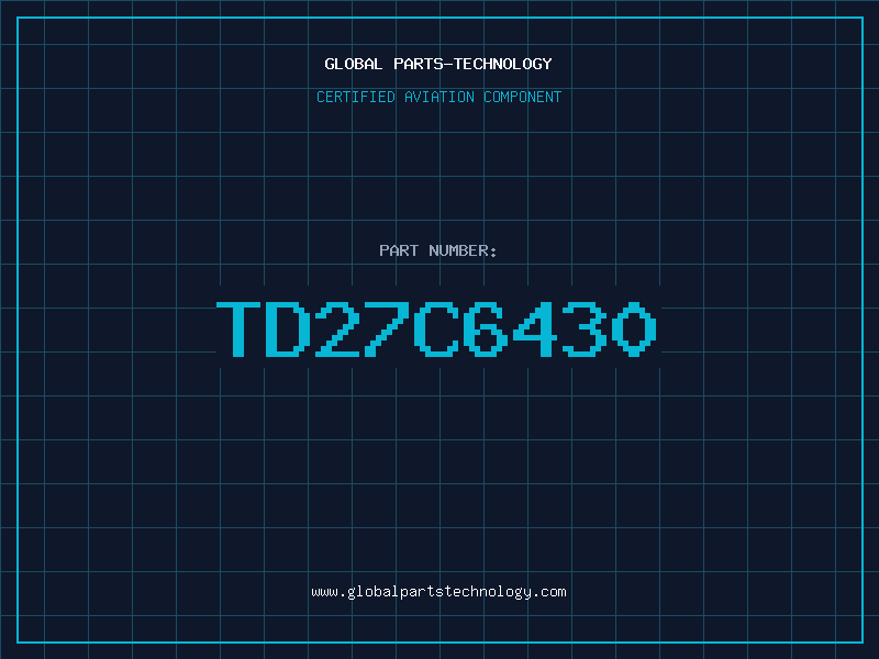 Aviation Part TD27C6430