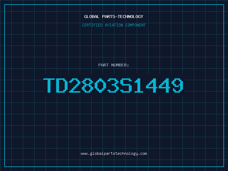 Aviation Part TD2803S1449