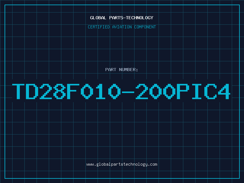 Aviation Part TD28F010-200PIC4