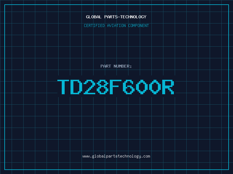 Aviation Part TD28F600R