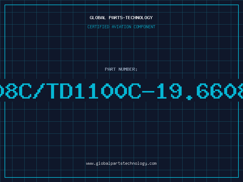 Aviation Part TD308C/TD1100C-19.6608MHZ