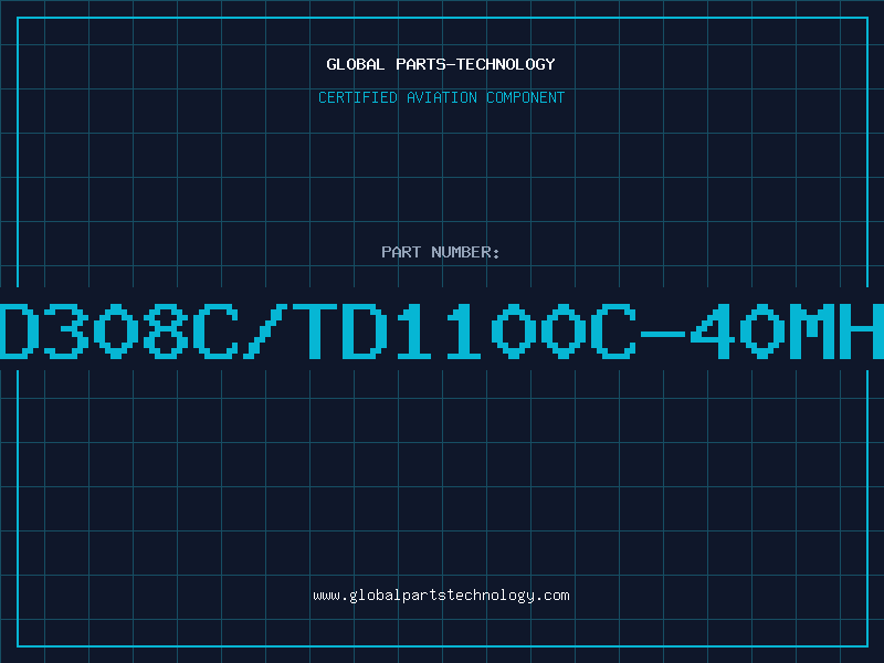Aviation Part TD308C/TD1100C-40MHZ